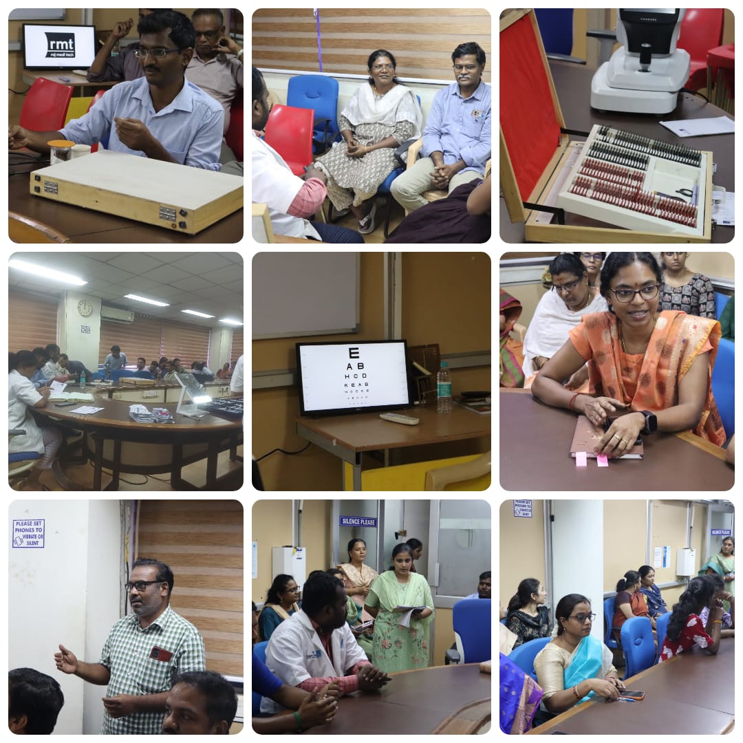 Eye Check up Camp at O/o Pr.CCA Chennai on 31.07.2026